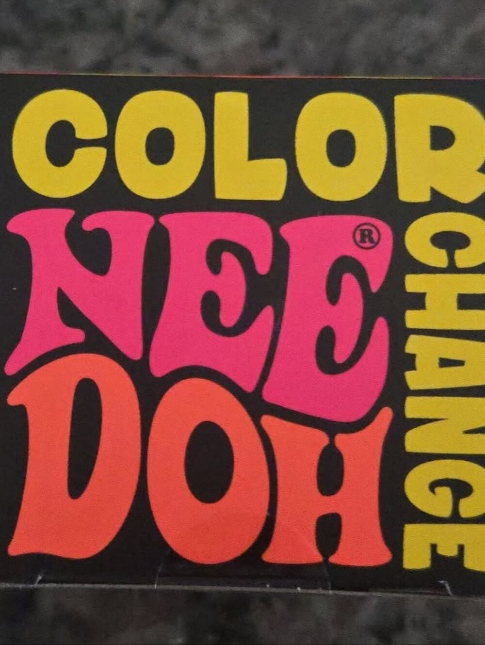 NeeDoh Color Change (Colors May Vary)